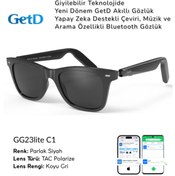 Resim Get D GETD GG23liteC1 Akıllı Gözlük – Çeviri, Müzik ve Arama Özellikli Bluetooth Gözlük 