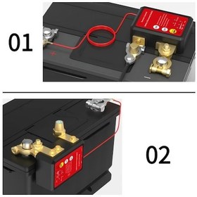 Resim Motion003 01 240a 12v Uzaktan Kumandalı Akü Kesici Otomatik Kapanma Araç Karavan Atv Kamyon Tekne 