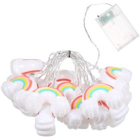 Resim Mufunye Led Noel Dekorasyon Işık Zinciri - 3 Metre 20 Işık, Sürekli + Parıltı Modu, Aa Pil Beslemeli Pil Dahil Değil 