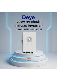 Resim Lexron Deye 20kw Hibrit Trifaze İnvertör Hv 