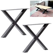 Resim İlgitrafik Zigon Sehpa Ayağı Metal Sehpa Ayak Mobilya Küçük Masa Ayakları 