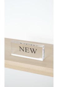 Resim Kpleksi " New " Akrilik Blok Mağaza Ve Vitrin Yazısı 