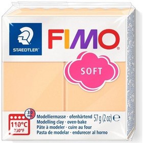 Resim Staedtler Fimo Soft Polimer Kil 405 Peach Pastel 57 G 