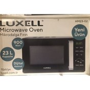 Resim Luxell Hm23-02 Siyah Mikrodalga Fırın (900w 23lt Digital Kontrol) 