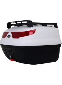 Resim Maxem SL40 Full Beyaz 40 Lt Suya Dayanıklı Motosiklet Çantası Geniş Depolama Alanı ile 