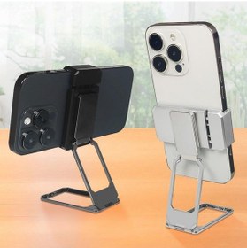 Resim Bucuks 360 Derece Dönen Tüm Telefon Tipleri İle Uyumlu Metal Telefon Standı Braket 