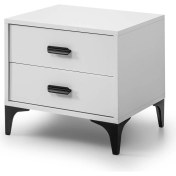 Resim Storish Sardes Komodin Beyaz 