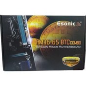 Resim Esonic HM76.65 BTC Combo Intel HM76 1600 MHz DDR3 Soket 988 ATX Anakart 