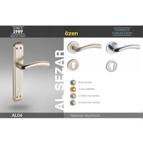 Resim Kapı Kolu Al04 Sezar Saten Aynalı Oda 