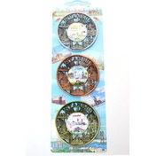 Resim İstanbul Temalı Metal Magnet 3'lü Set Model 2 