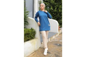Resim Starseven Yeni Stil Arma Detay Tunik 10020 