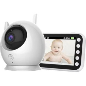 Resim Teknodayım 4.5 Inç Ekranlı Gece Görüşlü Bebek Kamerası ve Monitörü 