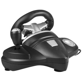 Resim Suntek PS4/PS3 PC İçin 270 Derece Titreşim Yarış Oyun Direksiyon Pedalı Kiti 