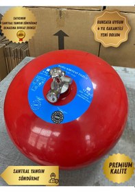 Resim 6 Kg Sprinkerli Abc Tozlu Otomatik Yangın Söndürme Tüpü 