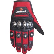 Resim Pengfushop5 Kırmızı- Çelik Dişli Stili M Beden Kadın Eldivenleri Motosiklet Sürme Bisiklet Bisiklete Binme Araba Sürüş Yürüyüş Avcılık Eğitimi Açık Yürüyüş Avcılık Eğitim Eldivenleri Mcs-21 (Yurt Dışından) 