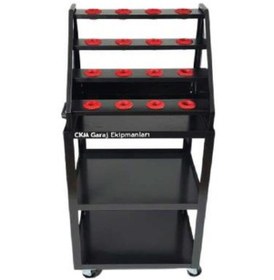 Resim Ckm Parça Taşıma Arabası Takım Sehpalı 