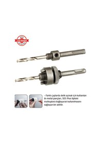 Resim Tomax Bi-metal Panç Adaptörü 14-30 Mm Sds 