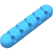 Resim Mena Rise Yapışkanlı Kablo Düzenleyici Organizer Mavi 