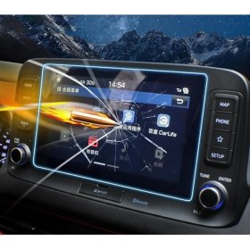 Resim Techmaster Hyundai Kona 2015-2020 Navigasyon Temperli Ekran Koruyucu 