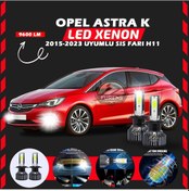Resim Opel Astra K 2015-2023 Sis Farı Uyumlu Şimşek Etkilii Led Xenon Pro Series H11 