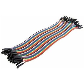 Resim Jumper Kablo 20Cm 40 Pin Dişi-Dişi 