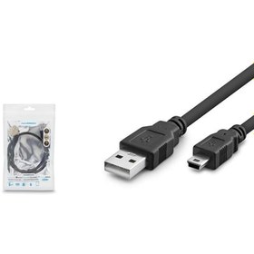 Resim Hadron Hdx7524 Kablo V3/5Pin To Usb 50Cm Siyah 