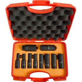 Resim Rico 007-rc2325 1/2 Havalı Derin Lokma Takımı 6 Köşe 10 Parça 