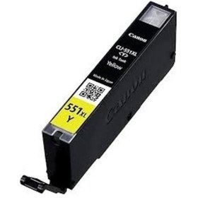 Resim Canon Clı551ylxl Ip7250/8750/mg5450/mx925/x6850 12,50ml Uyumlu Sarı Kartuş 