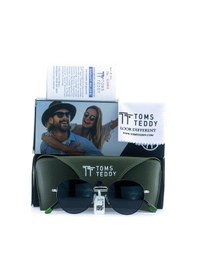 Resim Toms Teddy Tt1043c101 Siyah Unisex Güneş Gözlüğü 
