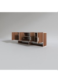 Resim Kenzlife hazır mutfak general cvz 060*150*22 mutfak banyo dolabı kapaklı raflı 