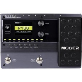 Resim Mooer Ge150 Amfi Modelleme ve Multi Efekt Gitar Pedalı 
