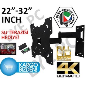 Resim 32 İnch 82 Ekran Televizyon Duvar Askı Aparatı Metal 