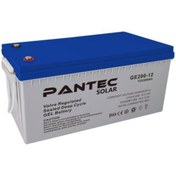 Resim Pantec Solar Pantec 12 Volt 200 Amper Jel Akü=(2 Yıl Garanti)= 