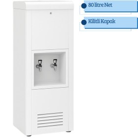 Resim MC-95 Litre Sanayi Tipi Beyaz Su Sebili (Arıtmasız) 