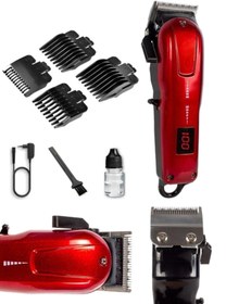 Resim yopigo Krp-1907 Profesyonel Saç Sakal Kesme Tıraş Makinesi Turbo Erkek Bakım Seti 