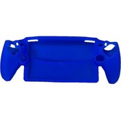 Resim Cbtx Sony Uyumlu Ps5 Portal Anti-çizelge Oyun Denetleyicisi Koruyucu Silikon Kovan Kılıfı Mavi 