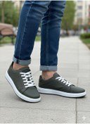 Resim rungo SCROOLL GÜNLÜK RAHAT CASUAL BAĞCIKLI HAFİF ERKEK SNEAKER SPOR AYAKKABI 