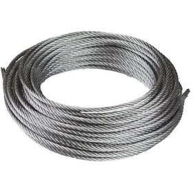 Resim Çelik Halat Galvaniz 8Mm 50 Metre 