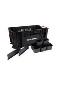 Resim Workpro Wp283028 46lt 55,7x32,2x25cm Üstü Açık Profesyonel Takım Çantası 