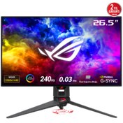 Resim ASUS Rog Swift PG27AQDM 27 inç 2K 240Hz 0.03ms OLED WQHD Gaming Monitör Siyah 