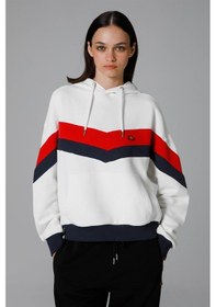 Resim Ellesse Kadın Oversize Sweatshirt Ef178-of Beyaz 