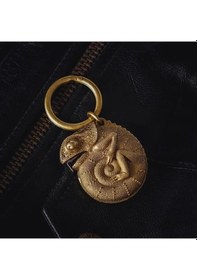 Resim Turuncu-bukalemun Mezura Çelik Cetvel Taşınabilir Küçük Çelik Ölçüm Bandı Ölçüm Anahtarlık Çelik Ölçüm Bandı Araçları 