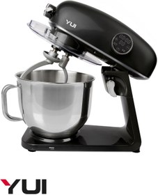 Resim Yui M218 Easy Chef Siyah 1800w 8.0l Kapasite Stand Mikser 