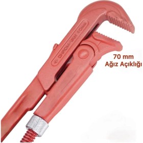 Resim İzeltaş Izeltaş 0020 Maşalı Boru Anahtarı 2” Ingiliz Anahtar Maşalı 