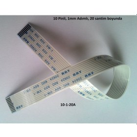 Resim HP Deskjet GT5820 Kontrol paneli flex kablosu 10-1-20A 