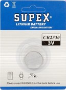 Resim Supex Extra Long Battery CR2330 3V Lityum Pil 