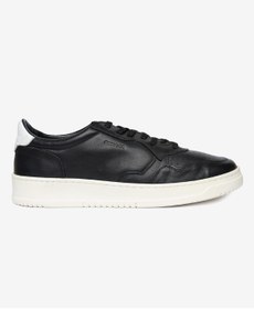 Resim Greyder Erkek Siyah Hakiki Deri Sneaker Ayakkabı 4Y1SA62609 