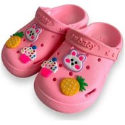 Resim Td Balu Çocuklar İçin Havuz Saboları Lastik Terlikler 160290902 Pembe 