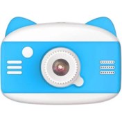 Resim AteşTech Çocuk Fotoğraf Makinesi X900 Hd Selfie Kamera + 8gb Hafıza Kartı 