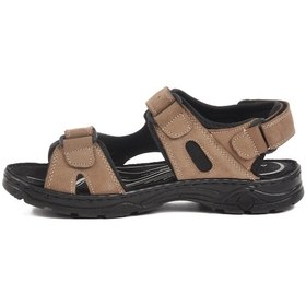 Resim Kum Erkek Çocuk Cırtlı Spor Sandalet 1305 G Kum 